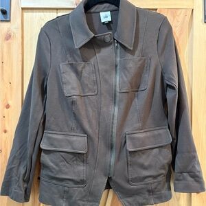 CAbi Green Utility Jacket for Women